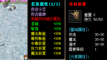 盾牌装备截图